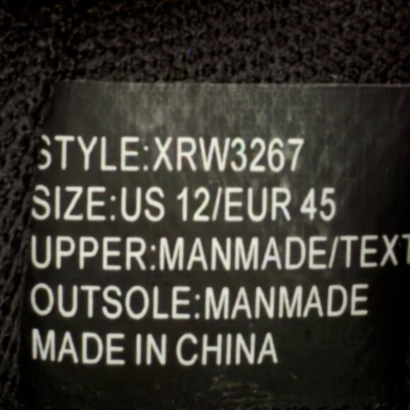 Xray Jason Black Combat Boots Men’s 12 Lace-Up Ankle Workwear Style Grip - Picture 6 of 9